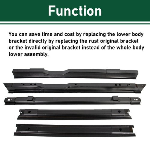 Long Truck Bed Floor Support 8 FT Bed for 99-18 Ford Super Duty F250 F350 F450