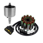 Engine Charging Coil Stator & Flywheel for Yamaha YZF R1 2004-2008 w/o Gasket