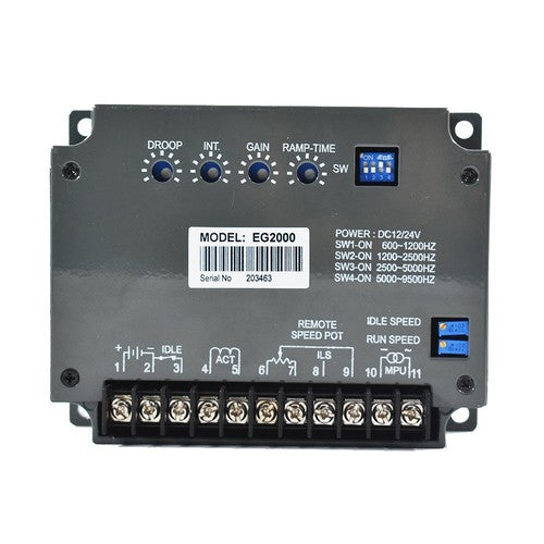 Generator Governor Engine Speed Controller EG2000 Universal Electric