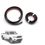 Black Roof Top Drip Trim Molding for 2005-2015 Toyota Tacoma Double Cab 2PCS