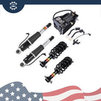 Front Rear Shock Absorber Strut Assys + Compressor For Cadillac Escalade 2015-20
