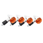 4X Motorcycle LED Turn Signal Blinker Indicator Lights For Honda Suzuki Yamaha