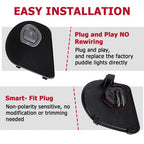 LED Side Mirror Puddle Lights for Dodge Ram 1500 2500 3500 4500 5500 2010 2019