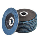 PACK 50 PREMIUM ZIRCONIA FLAP DISC SANDING GRINDING 4-1/2" X 7/8" 40 GRIT