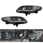 Projector Headlights Halogen Black Housing For Chevy Malibu 2013-2016 Left&Right
