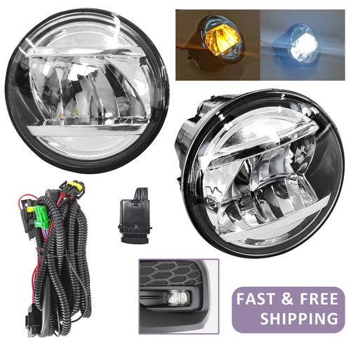 ZZ2V00364 LED Front Fog Lights Lamp Double for Subaru WRX 2022 2023 2024
