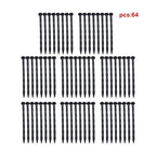 64pcs Anchoring Spik L-shaped 100FT Garden Edge Lawn Grass Stone Isolation Strip