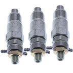 3X Fuel Injector for Kubota B6100E B6100D B6200D B6200HSTE B7100HST B7200D B8200