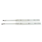 1 Pair 20 Inch 150 Lb Capacity Heavy Duty Locking Drawer Slides