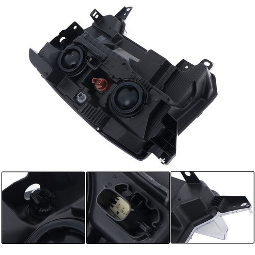 Single LH For Ford F250 F350 SuperDuty 2023-2024 Headlight Replacement Halogen