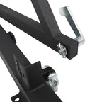 Rear Bumper With Tire Carrier D Ring For Jeep Wrangler YJ 87 96 TJ 97 06