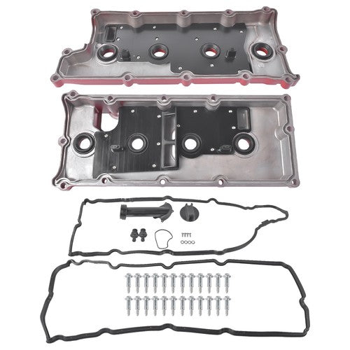 Pair Engine Valve Cover w/ Gasket for Infiniti FX45 M45 Q45 2002-2010 13264AR010