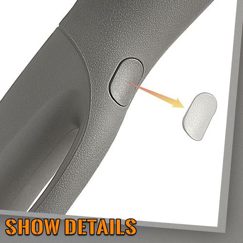 Gray Passenger Side Front A Pillar Trim Handle for 2004-2008 Ford F150 F-150