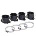 4pcs Carburetor Intake Manifold Boot For Yamaha YZF600R Thundercat 1995-2007