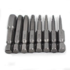 Metric mm Hex Head Allen Bit Set 8 Piece Quick Connect Shank Impact Driver Drill