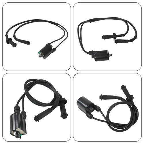 Fit For Honda VT1100 Shadow Spirit Aero 1100 Ignition Coil Pack Spark Plug + Cap