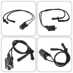 Fit For Honda VT1100 Shadow Spirit Aero 1100 Ignition Coil Pack Spark Plug + Cap
