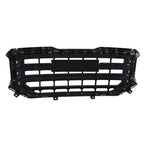 Black Fit For GMC Sierra 1500 2016-2017 2018 Chrome Front Bumper Upper Grille
