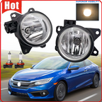Fog Light for 2016 2017 2018 2019 2020 2021 for Honda Civic Pair Side LH RH