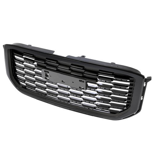 22936421 Front Upper Grille for GMC Yukon Denali Style 2015-2020 Gloss Black ABS