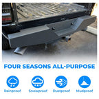 1993-2011 Ford Ranger Pickup Rear Step Bumper Powder Coated Heavy Duty Steel