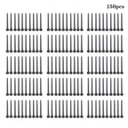 Landscape Edging Anchoring Garden Stakes Lawn Yard 150 Pcs Plastic Spikes 8 Inch