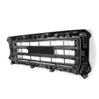 Front Bumper Grille Gloss Black For GMC Sierra 1500 2014 2015 SLT Style 23254463