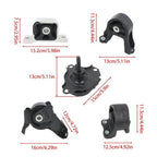 5x New Engine Motor Mount Set For Honda CR-V 2.4L 2002-2006 4WD Automatic Trans