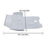 Front Bumper Lower Panel Steel Sliver New Fit For Toyota Tacoma 2016-2021 22 23