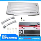 Hood Deck Vent Panel Handle Cover Trim Chrome For 2006 To 2010 Hummer H3