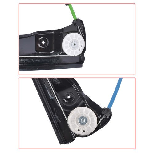 Door Window Regulator w/o Motor Front Left & Right Side for Chevy Volt 2011-2015
