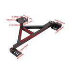 Black Spare Tire Carrier For 2003-2009 HUMMER H2 Rack w/ Drop-down Option Rear