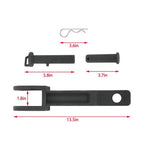 A20-6014 Tow Hook for Peterbilt/Kenworth set of 2 with Pull Pin & Frame Pin 10KG