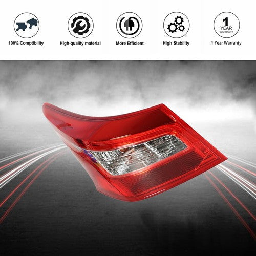 Left Outer Driver Side Tail Light Break lamp For Nissan Sentra 2016 2017 2018