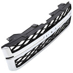 Grille Assembly for 2011 2014 Silverado 2500 HD Silverado 3500 HD Black Chrome