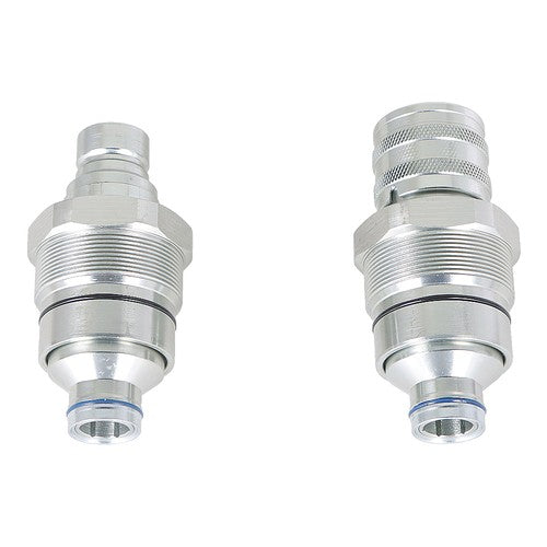 Male Female Flat Face Coupler Kit For Bobcat Loader Excavator 7246790 6667807