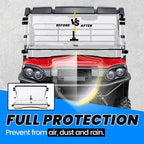For 2019-2025 Kawasaki Mule Pro MX Front Flip Windshield Scratch Resistant