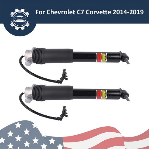 2x Front Shock Absorber Struts w/Electric 84235048 For Chevy Corvette 14-19 6.2L
