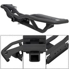 Textured Rear Bumper Guard with Receiver Hitch for Jeep Wrangler JK 2007