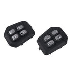 For 2016-2022 2023 Toyota Tacoma 4-Eyes Style DRL LED Clear Fog lights Lamps