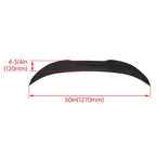 Carbon Color Highkick Trunk Spoiler for 11 17 BMW F10 528i 535i 535d 550i M5