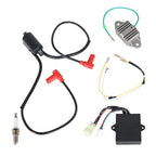 Ignition Coil Igniter CDI BOX Regulator Spark Plug Kit For Banshee 350 1997-2006