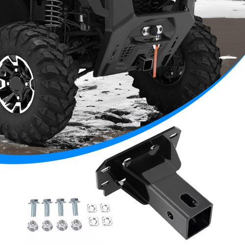Steel Trailer Hitch 2 Inch Attachment for Polaris Ranger 1000 XP 2018 to 2024
