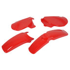 Plastic Kit Front Rear Fender Side Panels for 1977-1982 Honda XR75 XR80