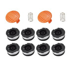 LST400 LST300 Trimmer Spool Line For Black And Decker LST140 LST201 LST220 8PK