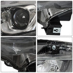 Headlight Assembly For Honda Civic 2016-2020 Headlamps Left + Right Side Halogen