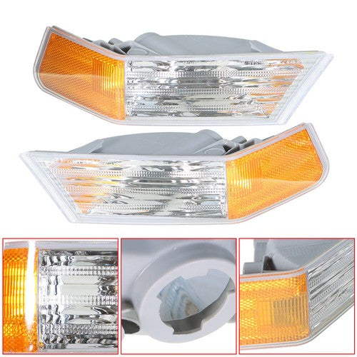Left & Right Parking Turn Signal Light Corner Lamp For Jeep Patriot l4 07-17