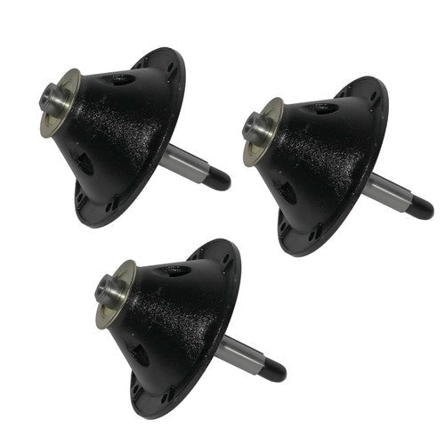 3Pcs Lawn Mower Blade Drive Spindle Assy For Ferris SRS Z2 61" IS2100Z 52" Decks