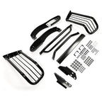 Black Brush Grille Guard with Hardware for 2002 03 04 05 Ford Explorer 4 Door
