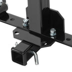 3 Point Receiver Trailer Hitch Attachment For Cat 1 Tractor Tow Drawbar Adapter